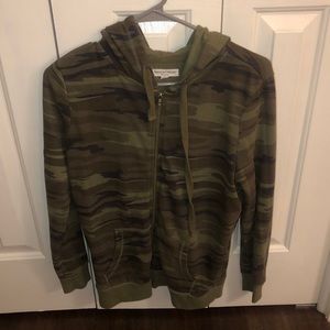 Light Weight Camo Printed Jacket
